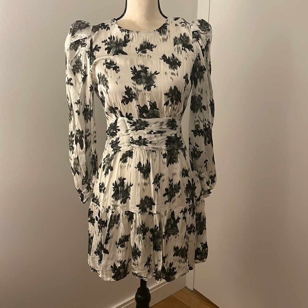 Zara print dress